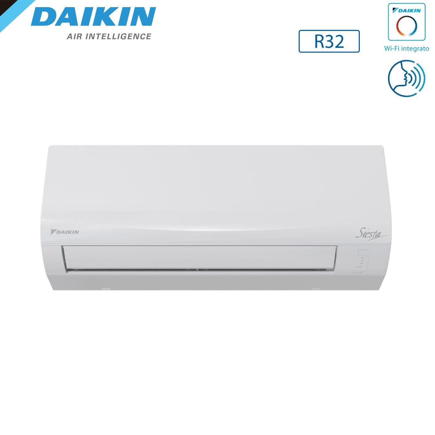 Climatizzatore Condizionatore Daikin Dual Split Inverter serie SIESTA 9+12 con 2AMXF40A R-32 Wi-Fi Integrato 9000+12000
