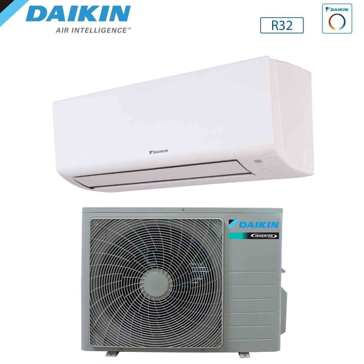 Climatizzatore Condizionatore Daikin Inverter serie ECOPLUS SENSIRA 18000 Btu FTXF50C/D R-32 Wi-Fi Optional classe A++