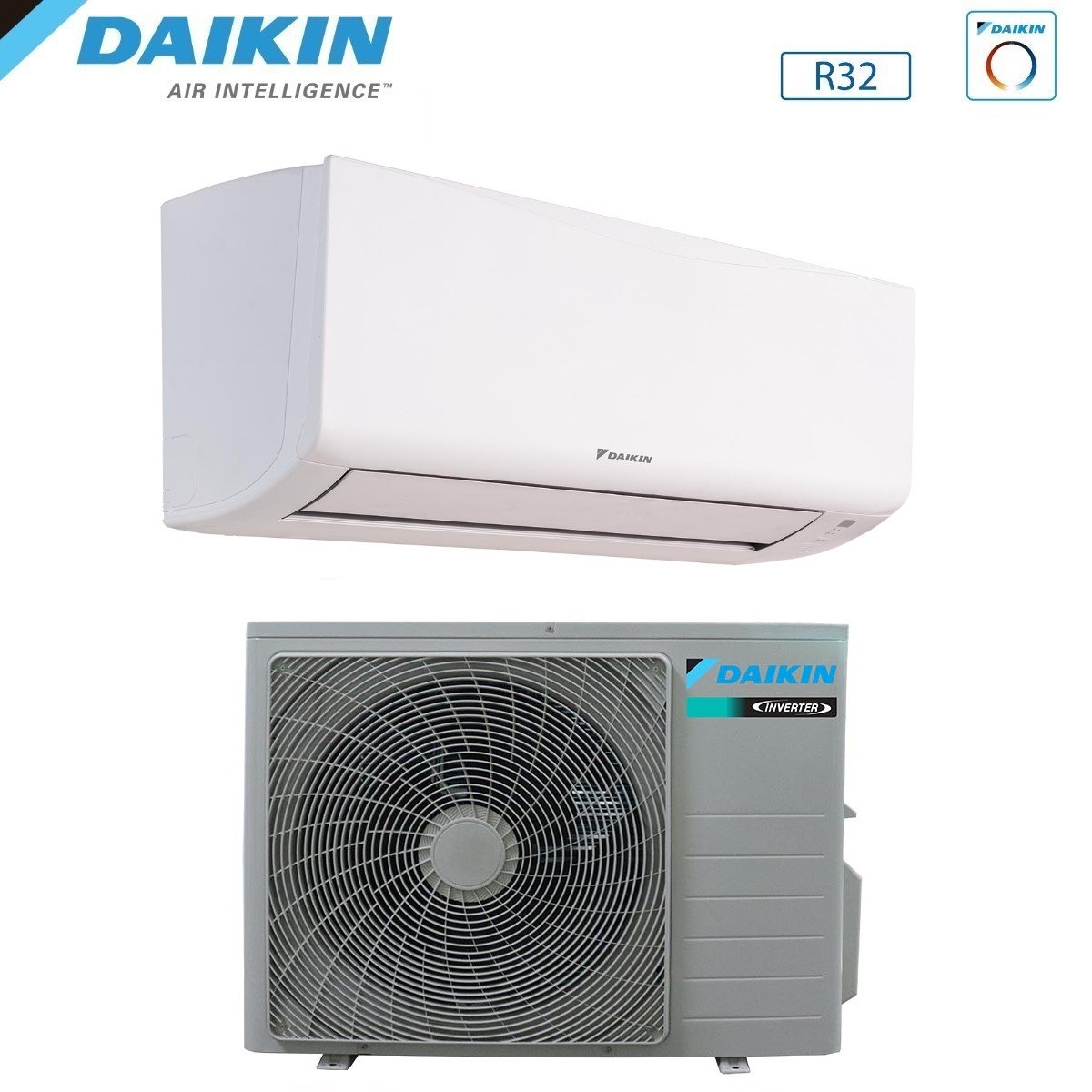 Climatizzatore Condizionatore Daikin Inverter serie ECOPLUS SENSIRA 18000 Btu FTXF50C/D R-32 Wi-Fi Optional classe A++